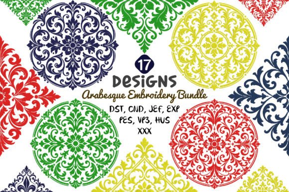 Arabesque Embroidery Bundle