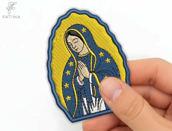 Our Lady of Guadalupe Embroidery Patch