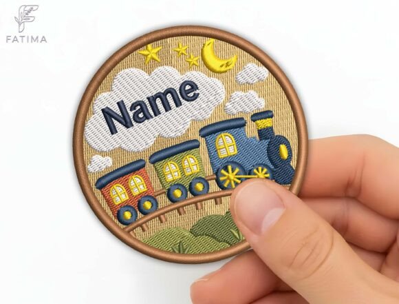 Personalized Patch Embroidery Design
